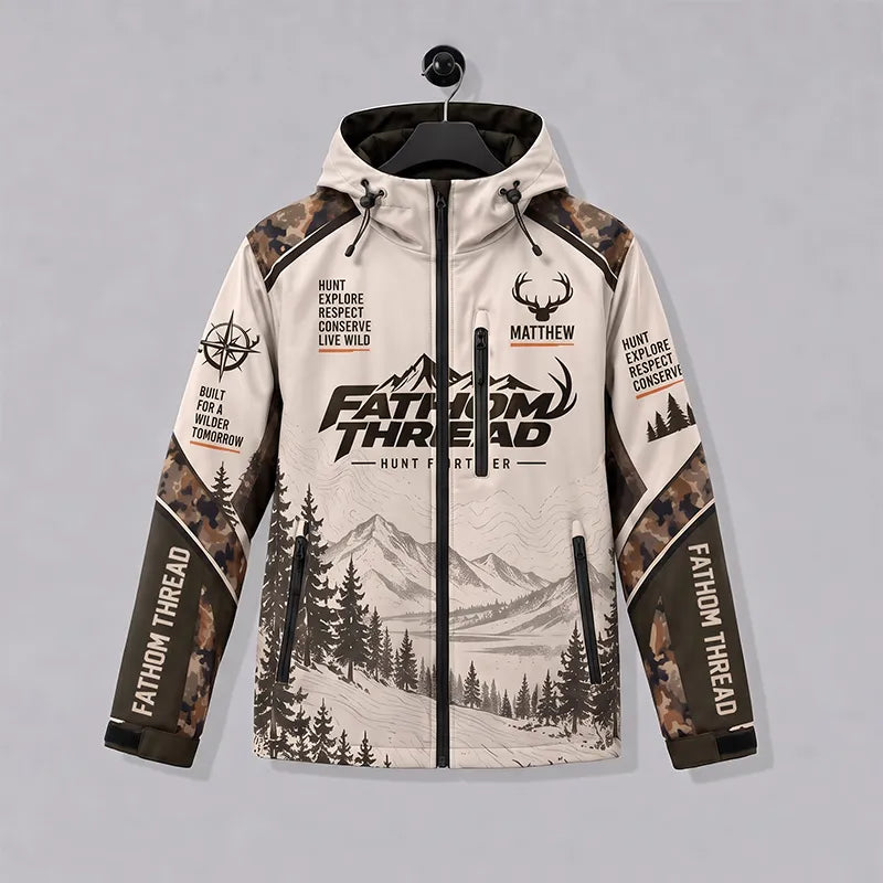 Personalized Hunting Mountain Outdoor Soccer Windbreaker