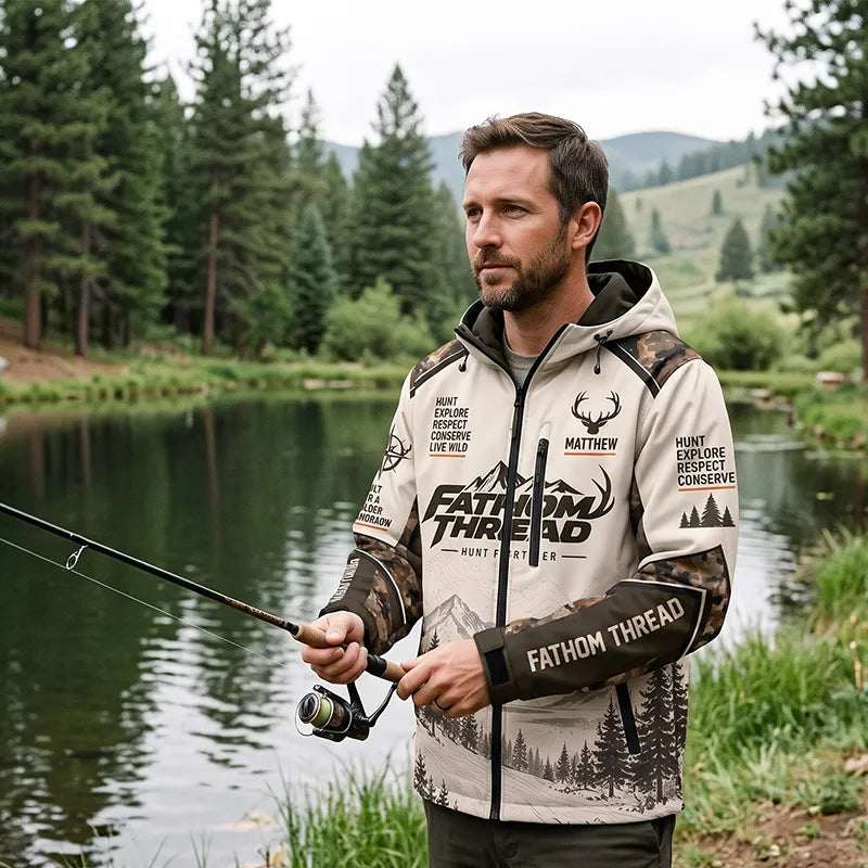 Personalized Hunting Mountain Outdoor Soccer Windbreaker