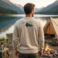 Personalized Livin' The Reel Life Fishing Sweater