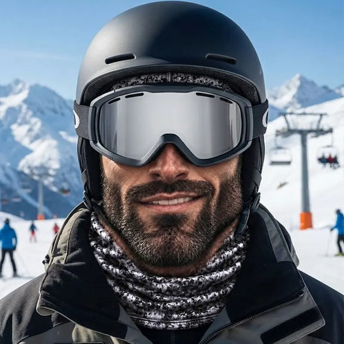 GigaChad Vision Pro 3D Printed Ski Mask