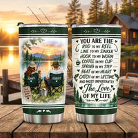 Better Together Fishing Couple 20oz Tumbler