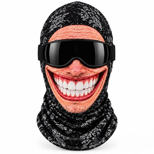 Funny 3D Realistic Face Balaclava Ski Mask