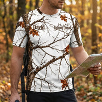 Fathom Thread Snow Camo Personalized T-Shirt