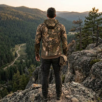 Fathom Threads Deer Antler Camo Hunting Hoodie