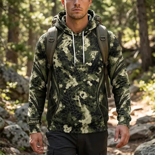 Custom Predator HexCamo Graphic Hoodie