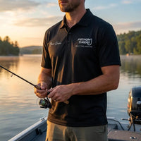 Personalized Fish More Worry Less Fishing Polo Shirt