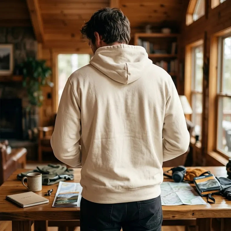 Following God's Trail Christian Mountain Hoodie