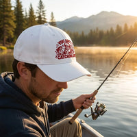 Funny You Ain’t Catching Shit Christmas Fishing Embroidered Cap