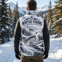 Fathom Thread Winter Fishing Personalized Puffer Vest