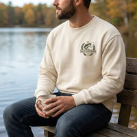 Grace Faith Fishing Christian Bass Sweater – Print & Embroidery