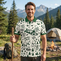 Personalized Camp More Worry Less Adventure Polo Shirt