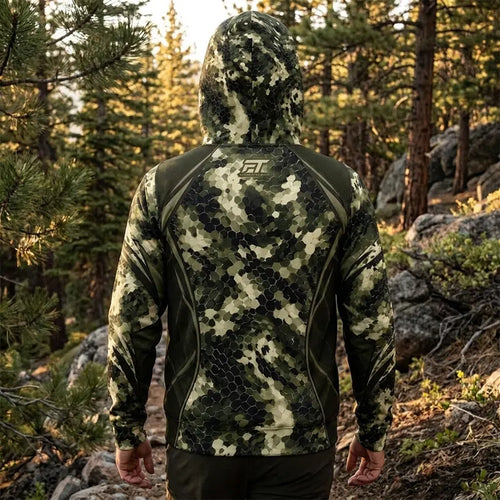Custom Predator HexCamo Graphic Hoodie