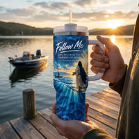 Personalized Fishers of Men Catholic Fishing 40oz Tumbler