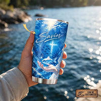 Savior James 1:17 Christian Ocean Faith 20oz Tumbler