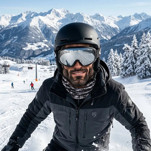 GigaChad Vision Pro 3D Printed Ski Mask
