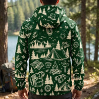 Personalized Camp More Worry Less Adventure Windbreaker Jacket