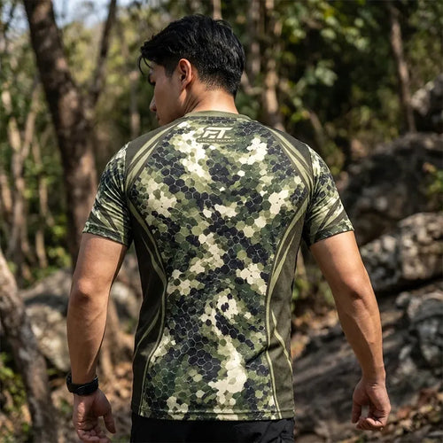 Custom Predator HexCamo Graphic T-Shirt
