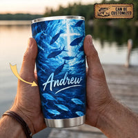 Personalized Fishers of Men Christian Fishing 20oz Tumbler