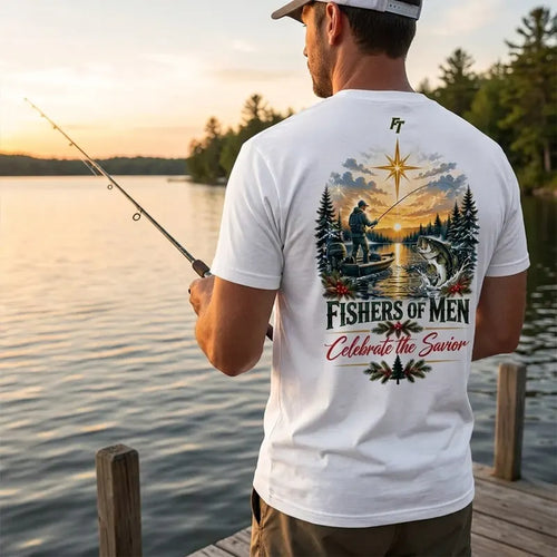 Christian Fishers of Men Christmas T-Shirt