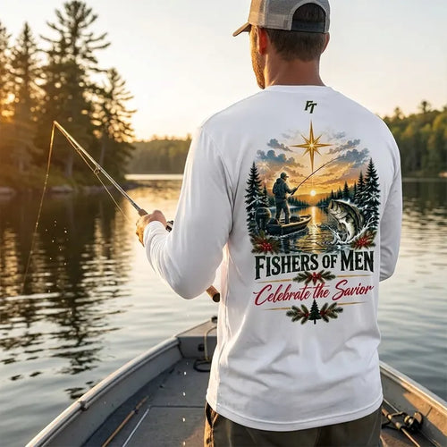Christian Fishers of Men Christmas Long Sleeve Shirt