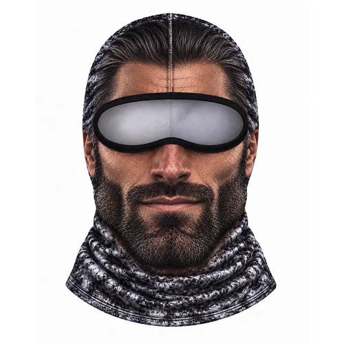 GigaChad Vision Pro 3D Printed Ski Mask