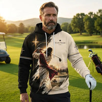 Personalized God Is My Savior Golf Christian Hoodie