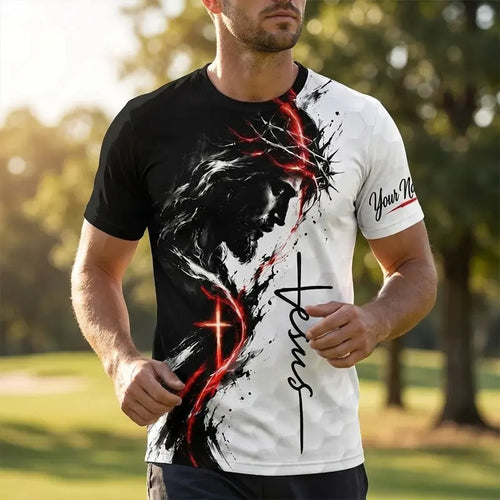 Jesus Play Golf And Pray Christian T-Shirt