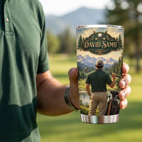 That's What I Do I Play Golf And I Know Things Golf 20oz Tumbler