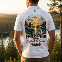 Christian Fishers of Men Christmas Polo Shirt