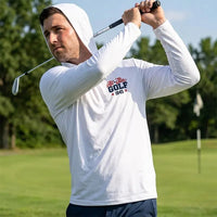 Personalized All-Star Golf Vintage Hooded Long Sleeve Shirt