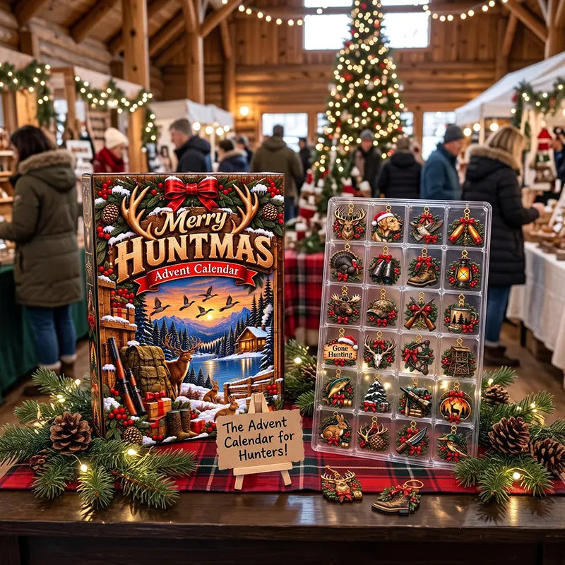 Merry Huntmas Hunting Wildlife Christmas Advent Calendar