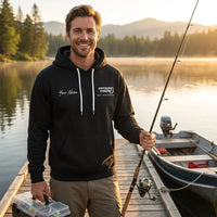 Personalized Fish More Worry Less Fishing Hoodie