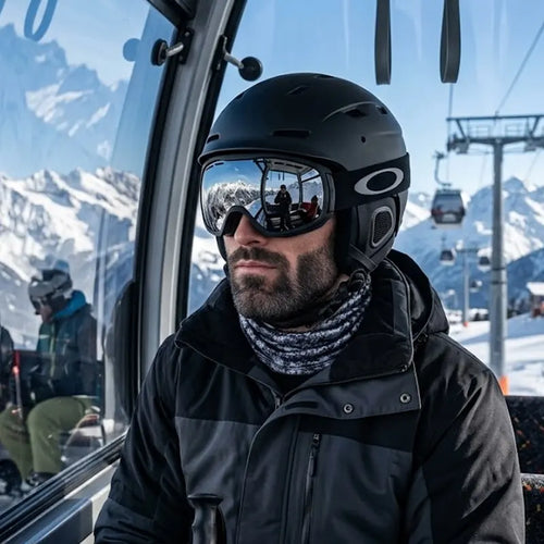 GigaChad Vision Pro 3D Printed Ski Mask