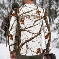 Fathom Thread Snow Camo Personalized Long Sleeve Shirt