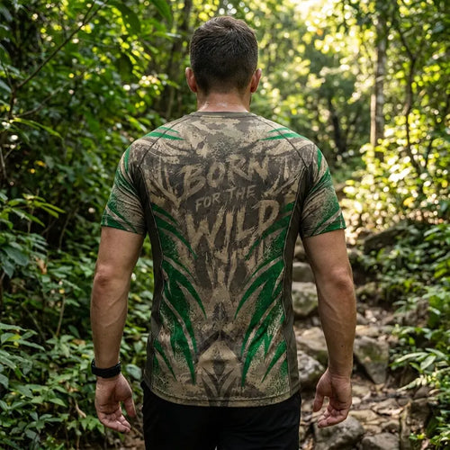 Born For The Wild Camo T-Shirt