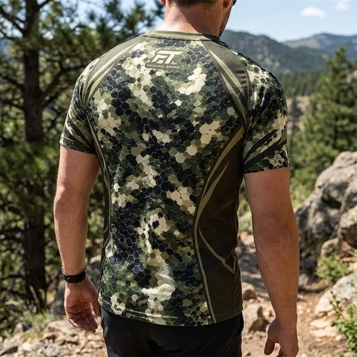 Custom Predator HexCamo Graphic T-Shirt