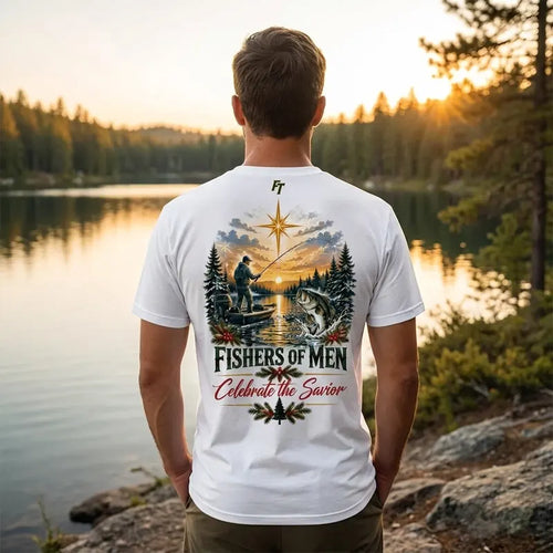 Christian Fishers of Men Christmas T-Shirt
