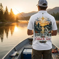 Christian Fishers of Men Christmas Polo Shirt