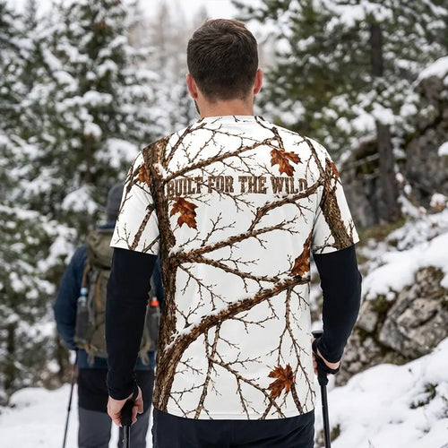 Fathom Thread Snow Camo Personalized T-Shirt