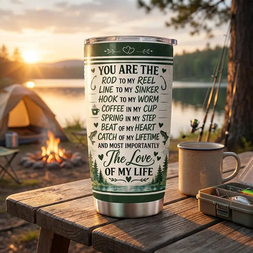 Better Together Fishing Couple 20oz Tumbler