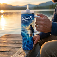 Personalized Fishers of Men Catholic Fishing 40oz Tumbler