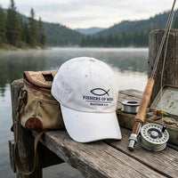 Fishers of Men Matthew 4:19 Catholic Christian Embroidered Cap