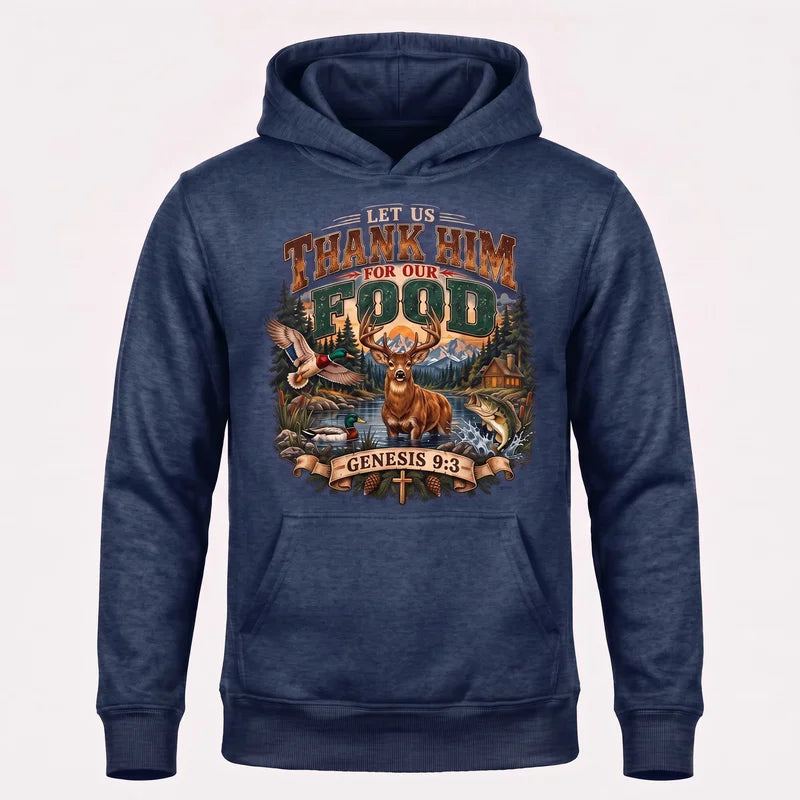 Personalized Christian Hunting Wildlife Outdoor Faith Hoodie