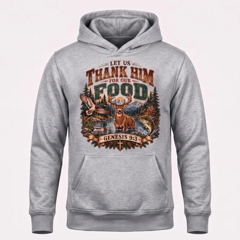 Personalized Christian Hunting Wildlife Outdoor Faith Hoodie