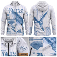 Tuna Fishing Ocean Design Windbreaker Jacket