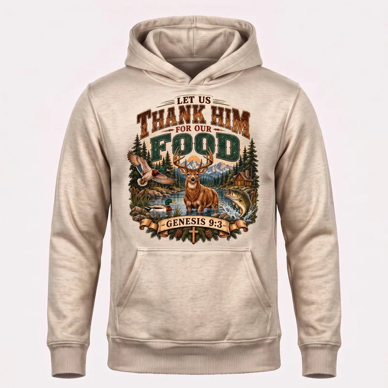 Personalized Christian Hunting Wildlife Outdoor Faith Hoodie