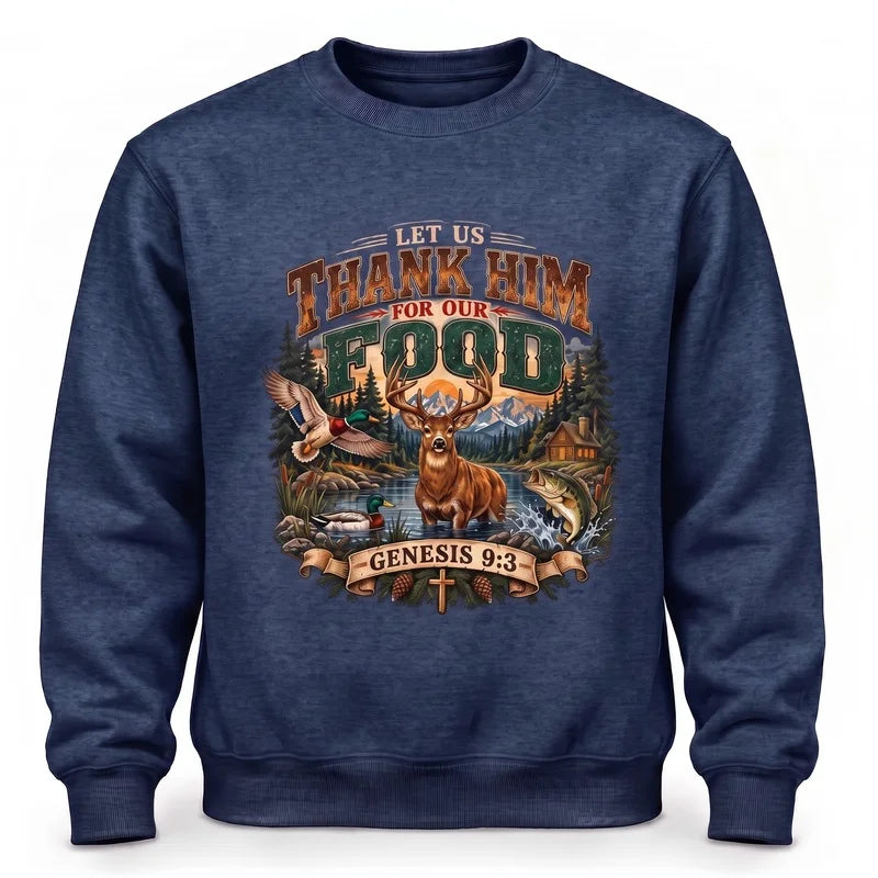 Personalized Christian Hunting Wildlife Outdoor Faith Sweater