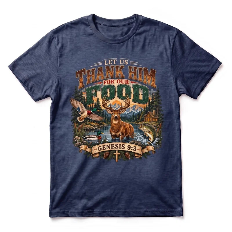 Personalized Christian Hunting Wildlife Outdoor Faith T-Shirt
