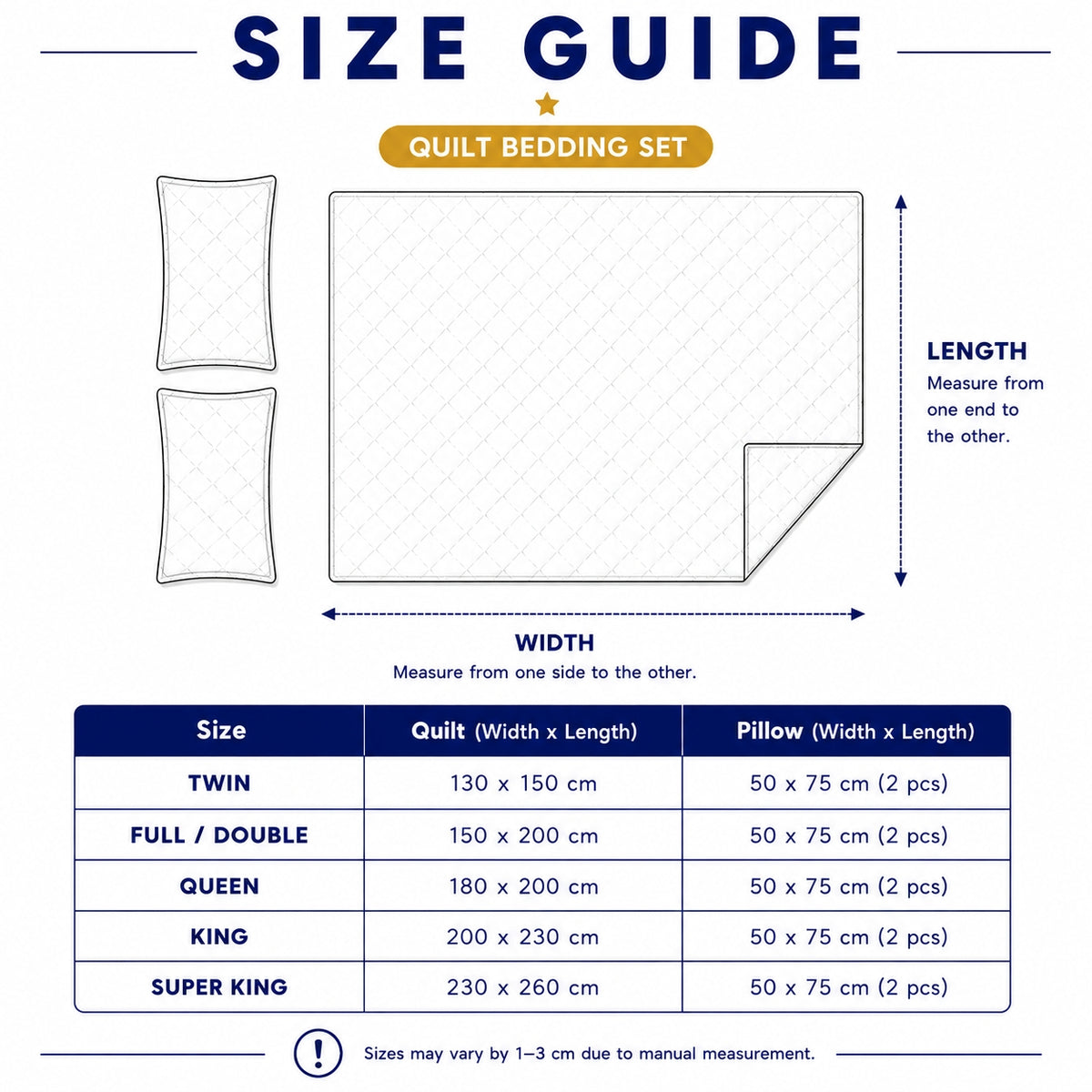 Size chart for this style